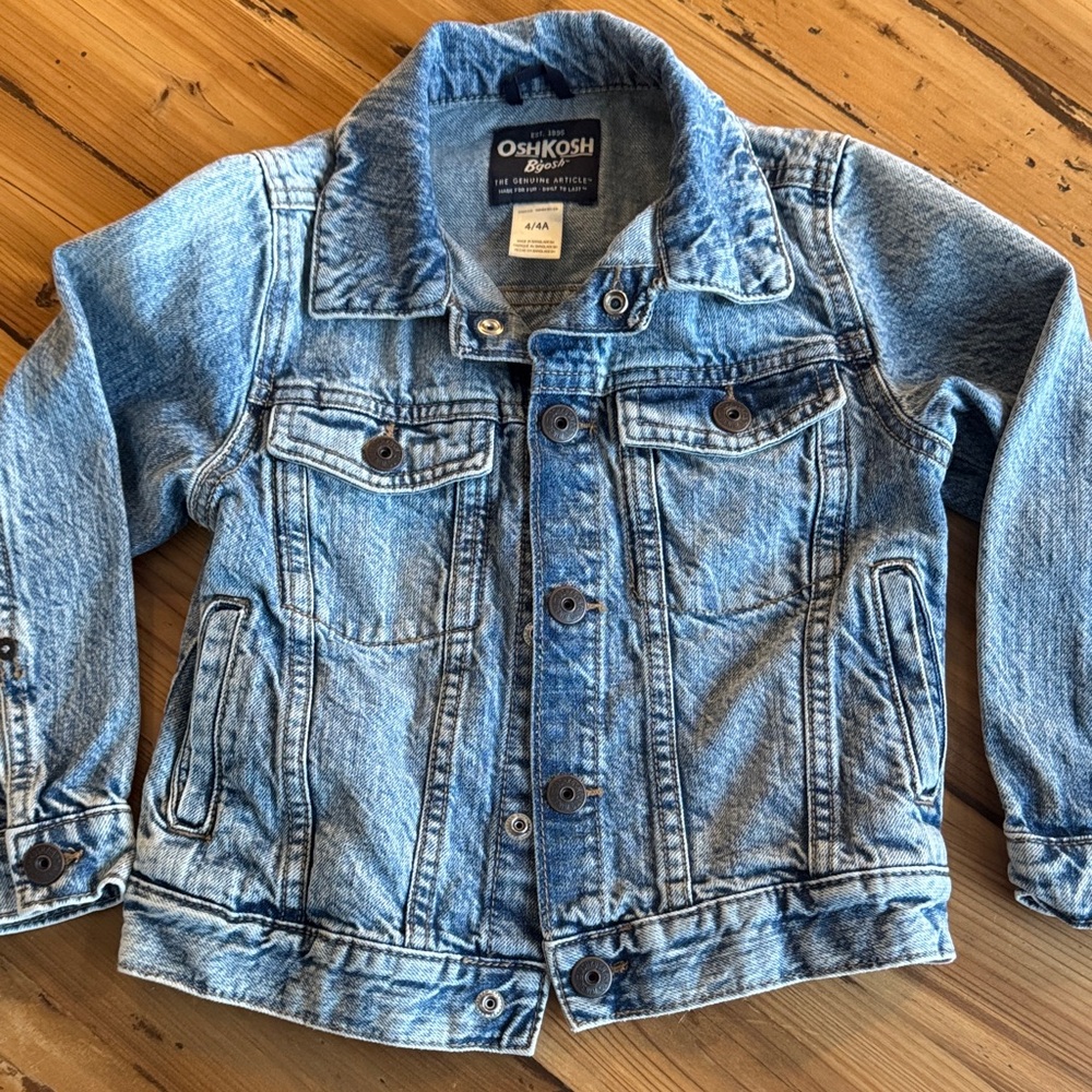 OshKosh B'gosh Light Blue Kids Jean Jacket